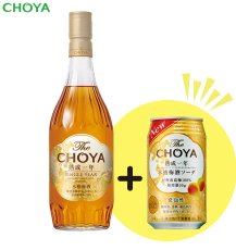 画像1: 【バレンタインラッピング可能】【2/28まで！熟成一年ソーダ付き】チョーヤ 本格梅酒 『 The CHOYA SINGLE YEAR 』700ml (1)