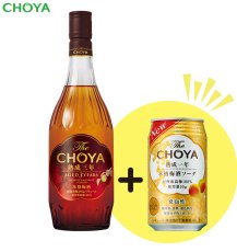 画像1: 【バレンタインラッピング可能】【2/28まで！熟成一年ソーダ付き】チョーヤ 本格梅酒 『 The CHOYA AGED 3 YEARS 』700ml (1)