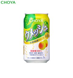 チョーヤ   ウメッシュ 本格梅酒ソーダ  アルコール3％　350ml×24本