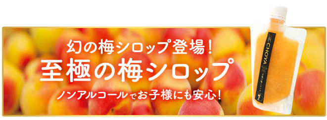 至極の梅シロップ