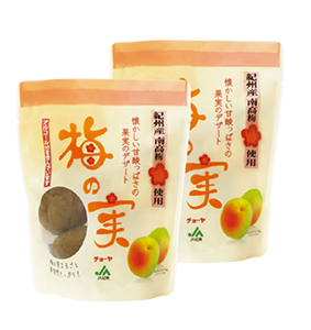 甘漬け梅の実