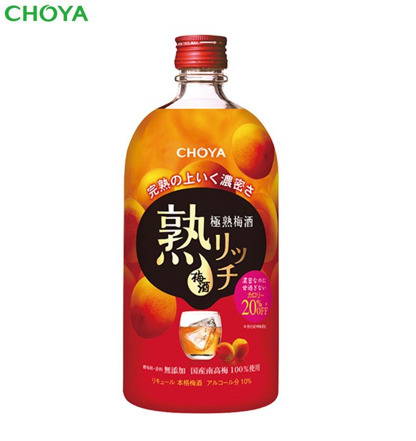 極熟梅酒 熟リッチ　CHOYA　本格梅酒 720ml