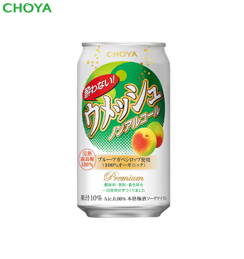 チョーヤ梅酒通信販売「蝶矢庵」CHOYA 酔わないウメッシュ 350ml ×24本